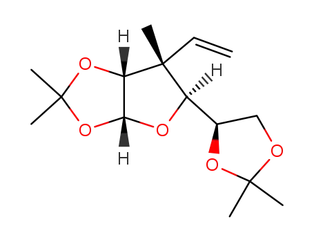 3-deoxy-1,2:5,6-di-O-isopropylidene-3-C-methyl-3-C-vinyl-α-D-allofuranose