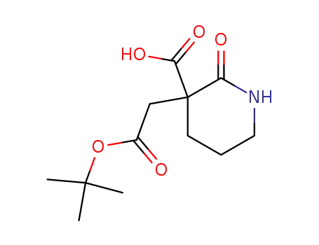 3-{[(tert-butoxy)carbonyl]methyl}-2-oxopiperidine-3-carboxylic acid