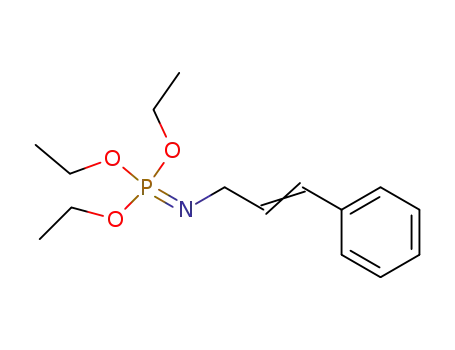 (E)-3-Phenyl-allyl-phosphorimidic acid triethyl ester