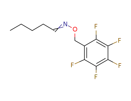 Molecular Structure of 932710-56-0 (PFBOA-N-VALERALDEHYDE)