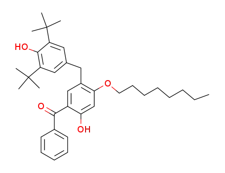 5-(3,5-di-tert-butyl-4-hydroxybenzyl)-2-hydroxy-4-octyloxybenzophenone