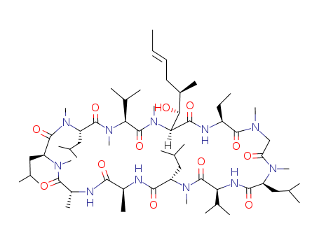 (3R,6S,9S,12R,15S,18S,21S,24S,30S,33S)-30-Ethyl-33-((1R,2R,E)-1-hydroxy-2-methylhex-4-en-1-yl)-6,9,18,24-tetraisobutyl-3,21-diisopropyl-1,4,7,10,12,15,19,25,28-nonamethyl-1,4,7,10,13,16,19,22,25,28,31