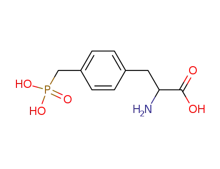 Molecular Structure of 120667-17-6 (4-PHOSPHONOMETHYL-D-PHENYLALANINE)