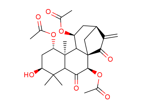 Kaur-16-ene-6,15-dione,1,7,11-tris(acetyloxy)-3-hydroxy-, (1a,3b,7b,11b)- (9CI)