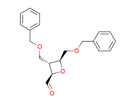 (2R,3R,4S)-3,4-Bis-benzyloxymethyl-oxetane-2-carbaldehyde