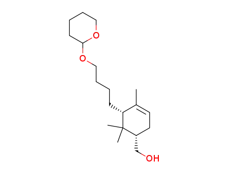 4-(5α-Hydroxymethyl-2,6,6-trimethyl-2-cyclohexen-1α-yl)butyl Tetrahydropyranyl Ether
