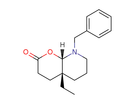 (+/-)-4a-ethyloctahydro-8-(phenylmethyl)-2H-pyrano<2,3-b>pyridin-2-one