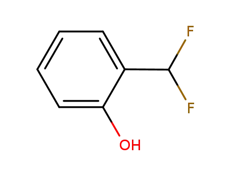 Molecular Structure of 271249-71-9 (2-DIFLUOROMETHYL-PHENOL)