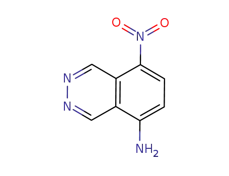 5-Phthalazinamine, 8-nitro-