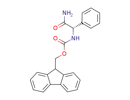 Carbamic acid, [(1S)-2-amino-2-oxo-1-phenylethyl]-,
9H-fluoren-9-ylmethyl ester