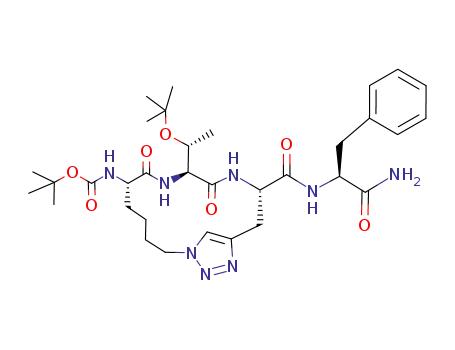 C<sub>33</sub>H<sub>50</sub>N<sub>8</sub>O<sub>7</sub>