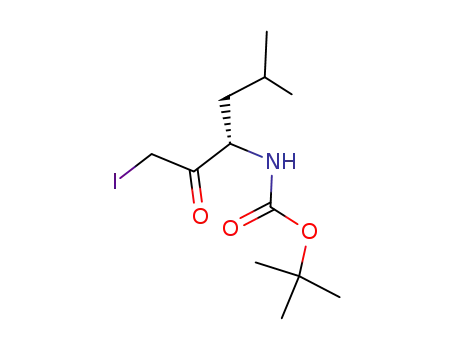 [(S)-1-(2-Iodo-acetyl)-3-methyl-butyl]-carbamic acid tert-butyl ester