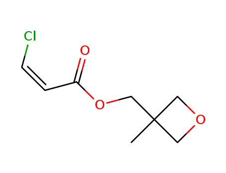 2-Propenoic acid, 3-chloro-, (3-methyl-3-oxetanyl)methyl ester, (Z)-