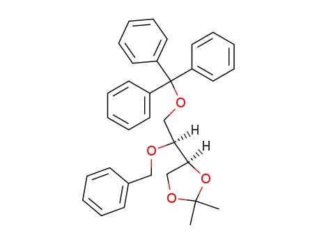 (S)-4-((S)-1-Benzyloxy-2-trityloxy-ethyl)-2,2-dimethyl-[1,3]dioxolane