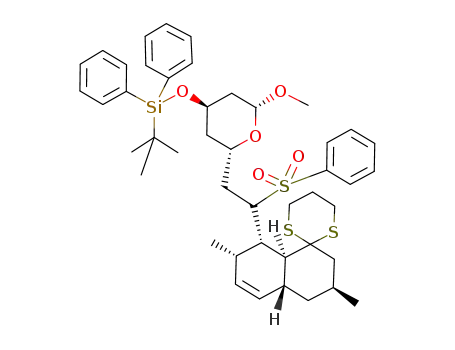 C<sub>45</sub>H<sub>60</sub>O<sub>5</sub>S<sub>3</sub>Si