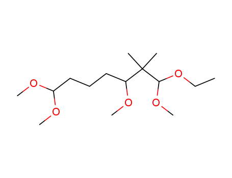 1-ethoxy-1,3,7,7-tetramethoxy-2,2-dimethyl-heptane