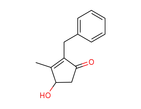 2-Benzyl-4-hydroxy-3-methylcyclopent-2-en-1-one