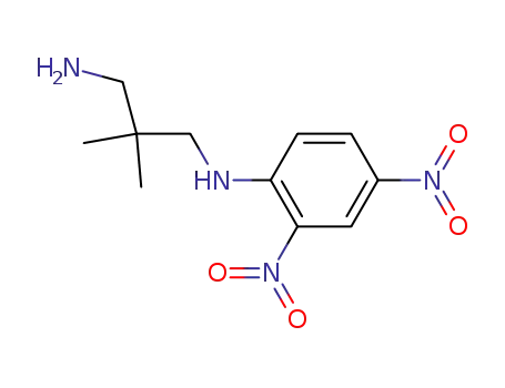 Molecular Structure of 29280-05-5 (N-(2,4-Dinitrophenyl)-1,3-diamino-2,2-dimethylpropan)