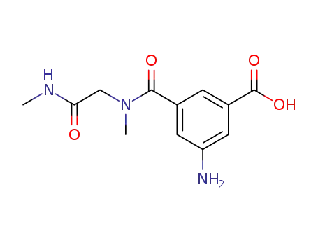5-Amino-N-methyl-N-methylcarbamoylmethyl-isophthalamic acid