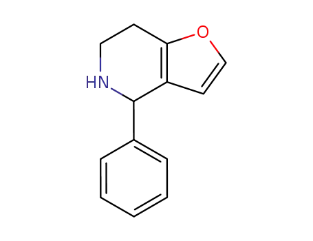 4- 페닐 -4,5,6,7- 테트라 하이드로 푸로 [3,2-c] 피리딘