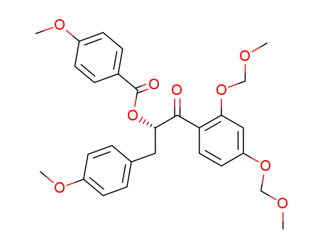 (αS)-4-methoxy-α-O-(4-methoxybenzoyl)-2',4'-di-O-methoxymethyldihydrochalcone