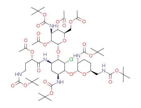 C<sub>55</sub>H<sub>91</sub>ClN<sub>6</sub>O<sub>23</sub>