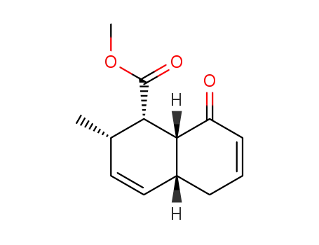 (1S,2S,4aR,8aR)-2-Methyl-8-oxo-1,2,4a,5,8,8a-hexahydro-naphthalene-1-carboxylic acid methyl ester