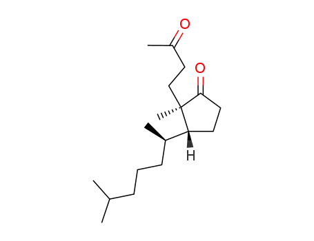 (2R,3R)-3-((R)-1,5-Dimethyl-hexyl)-2-methyl-2-(3-oxo-butyl)-cyclopentanone
