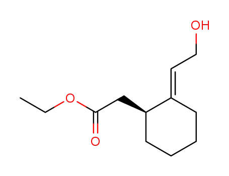 {(S)-2-[2-Hydroxy-eth-(E)-ylidene]-cyclohexyl}-acetic acid ethyl ester