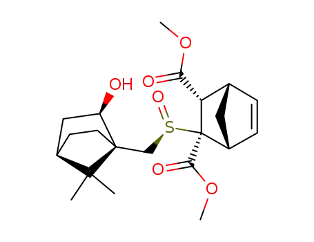 (1R,2R,3S,4S)-2-((R)-(1S,2R,4R)-2-Hydroxy-7,7-dimethyl-bicyclo[2.2.1]hept-1-ylmethanesulfinyl)-bicyclo[2.2.1]hept-5-ene-2,3-dicarboxylic acid dimethyl ester