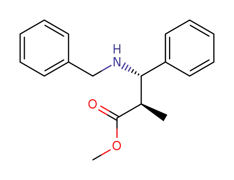 (2R,3S)-3-Benzylamino-2-methyl-3-phenyl-propionic acid methyl ester
