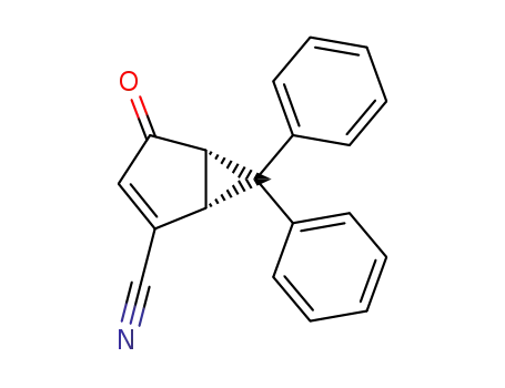 4-cyano-6,6-diphenylbicyclo<3.1.0>hex-3-en-2-one