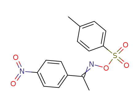Ethanone, 1-(4-nitrophenyl)-, O-[(4-methylphenyl)sulfonyl]oxime