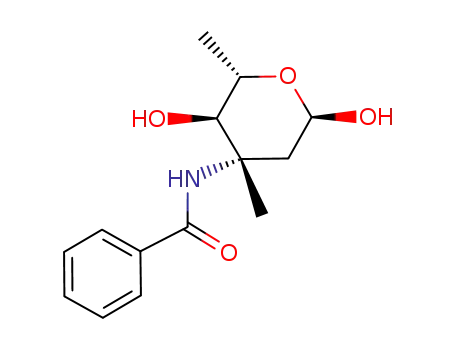 N-((2S,3R,4S,6R)-3,6-Dihydroxy-2,4-dimethyl-tetrahydro-pyran-4-yl)-benzamide
