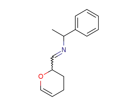 [1-(3,4-Dihydro-2H-pyran-2-yl)-meth-(E)-ylidene]-(1-phenyl-ethyl)-amine