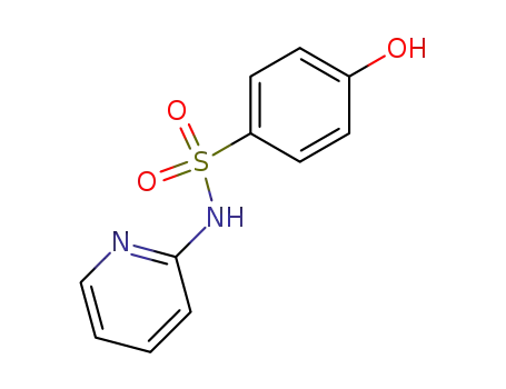 Molecular Structure of 872825-56-4 (N-(2-Pyridyl)-1-phenol-4-sulfonamide)