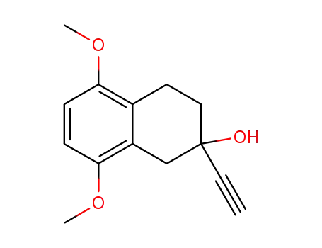 2-Ethynyl-2-hydroxy-5,8-dimethoxy-1,2,3,4-tetrahydronaphthalene