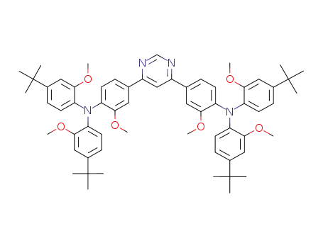C<sub>62</sub>H<sub>74</sub>N<sub>4</sub>O<sub>6</sub>