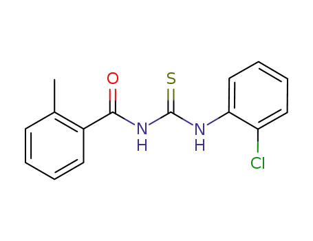 N-(2-chlorophenyl)-N'-(2-methylbenzoyl)thiourea