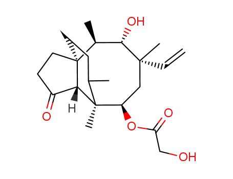 Acetic acid,2-hydroxy-,(3aS,4R,5S,6S,8R,9R,9aR,10R)-6-ethenyldecahydro-5-hydroxy-4,6,9,10-tetramethyl-1-oxo-3a,9-propano-3aH-cyclopentacycloocten-8-ylester