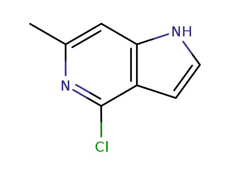 1H-Pyrrolo[3,2-c]pyridine, 4-chloro-6-methyl-