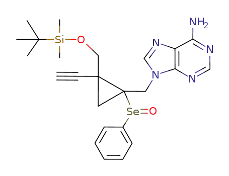 C<sub>24</sub>H<sub>31</sub>N<sub>5</sub>O<sub>2</sub>SeSi