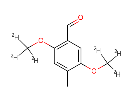 2,5-Dimethoxy-d6-4-methyl-benzaldehyde