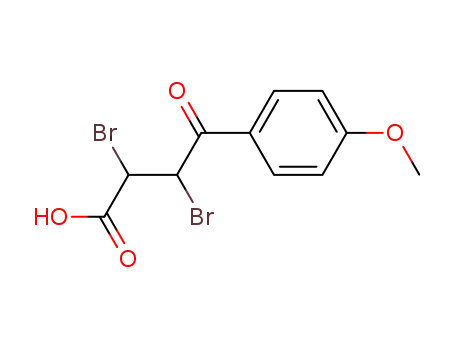 2,3-dibromo-4-(4-methoxyphenyl)-4-oxobutanoic acid