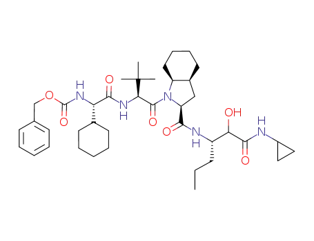 Molecular Structure of 615583-15-8 (C<sub>40</sub>H<sub>61</sub>N<sub>5</sub>O<sub>7</sub>)