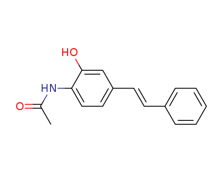 N-{2-hydroxy-4-[(E)-2-phenylethenyl]phenyl}acetamide