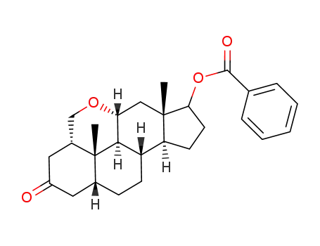 Benzoic acid (3aS,5aR,6aS,9aS,9bS,11aR,11bR,11cS)-6a,11b-dimethyl-2-oxo-hexadecahydro-5-oxa-cyclopenta[a]pyren-7-yl ester