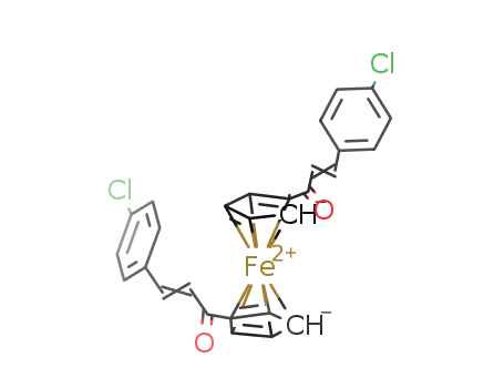 1,1'-bis[(p-chlorocinnamoyl)]ferrocene