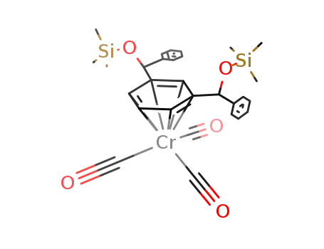 tricarbonyl[(η6-1,3-phenylene)bis(phenylmethyleneoxy)bis(trimethylsilane)]chromium