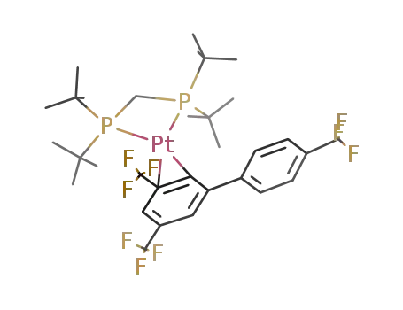 [Pt(bis(di-tert-butylphosphino)methane)(η2-(3,5,4'-tris(trifluoromethyl)biphenyl))]
